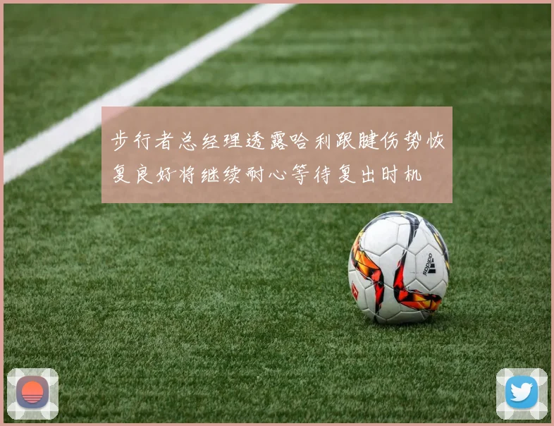 步行者总经理透露哈利跟腱伤势恢复良好将继续耐心等待复出时机